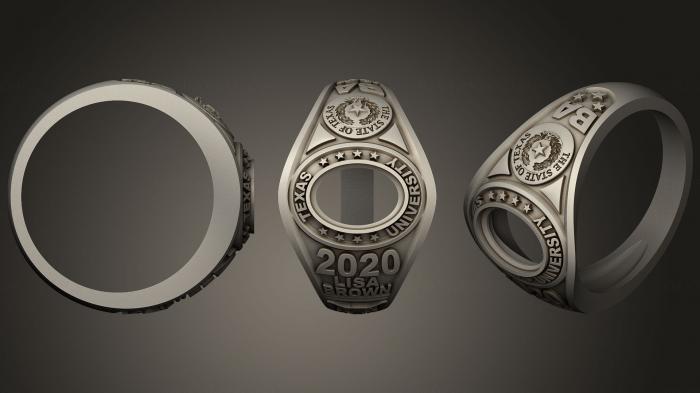 Jewelry rings (JVLRP_0824) 3D model for CNC machine